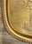 Mid-Century Queen Anne Style Mahogany Side Table With Engraved Brass Tray For Sale - Image 9 of 18
