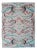 Vintage Art Nouveau Rug in Blue 6'3 X 9'1 For Sale