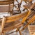 Wood Beech Folding Chairs, 1960s, Set of 12 For Sale - Image 7 of 9
