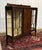 Chippendale Style Mahogany 3-Door Display Cabinet, Early 20th Century For Sale - Image 9 of 18