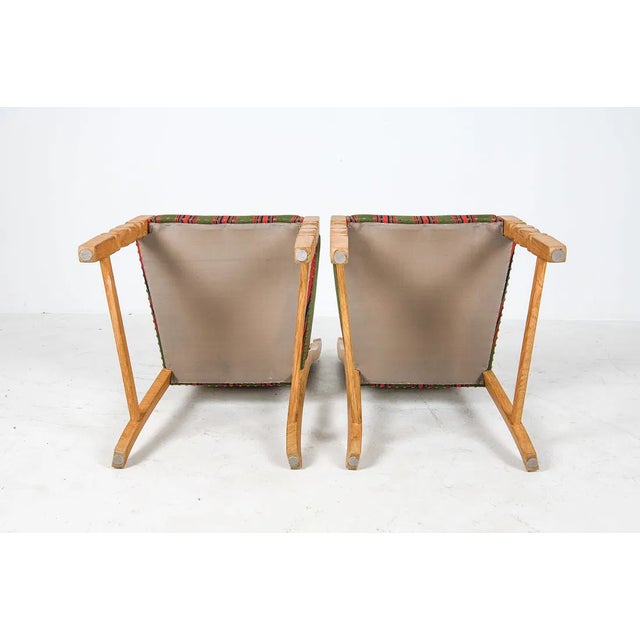 1970s Vintage Danish Oak Dining Chairs in the Style of Henning Kjærnulf, Set of Six For Sale - Image 16 of 16