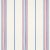 Schumacher Scarset Stripe Fabric in Blue & Red For Sale