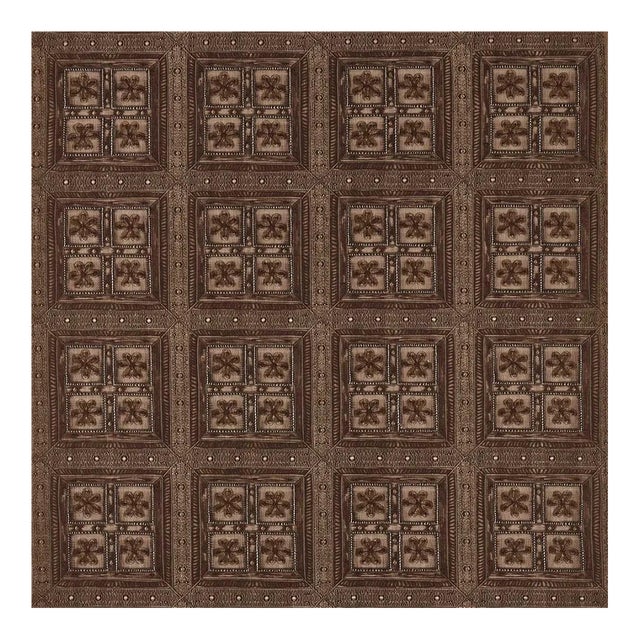 Sanderson Shand Gate Fabric in Indian Oak - a sample For Sale