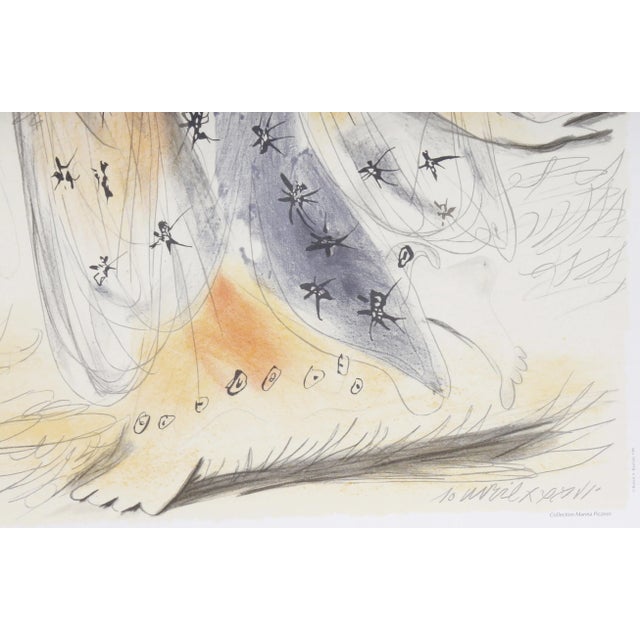 Impressionist 1980s "Minotaure et Femme" Lithograph After Pablo Picasso For Sale - Image 3 of 3