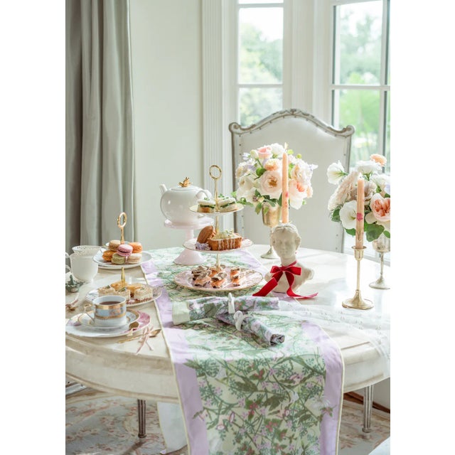 Coquette Lovescape Table Runner For Sale - Image 4 of 7