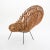 1950s Janine Abraham and Dirk Jan Rol Rattan Lounge Chair for Rougier C. 1950's For Sale - Image 5 of 13