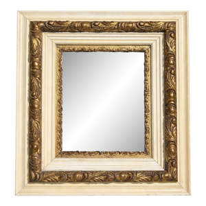 Vintage Wood & Gilt Framed Mirror