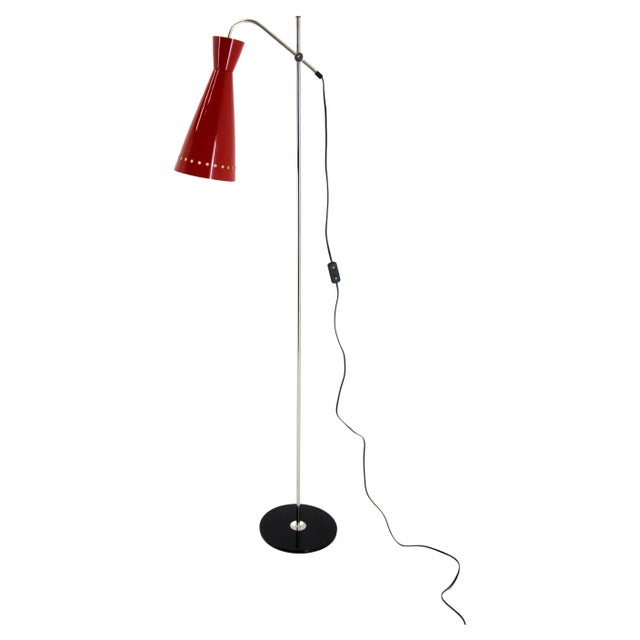 Space Age Floor Lamp, Czechoslovakia, 1960s For Sale - Image 11 of 11