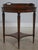 Traditional Maitland Smith Round Tray Top Mahogany Serving Table For Sale - Image 3 of 16
