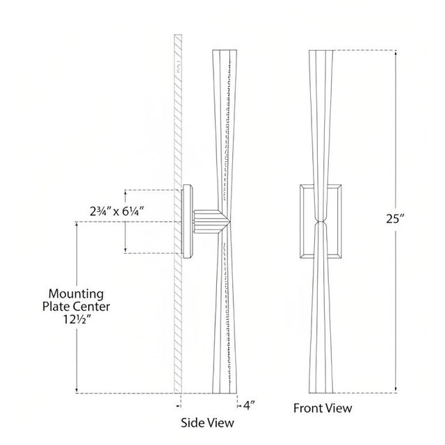 Visual Comfort Thomas O'Brien for Visual Comfort Signature Galahad Linear Sconce in Bronze For Sale - Image 4 of 4