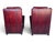 Wood Pair of Vintage English Wingback Recliners in Burgundy Oxblood Leather For Sale - Image 7 of 16