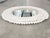Contemporary Handcrafted Coastal Style Round Seashell Mirror For Sale - Image 3 of 12