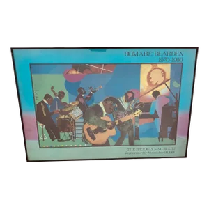 Romare Bearden 1981 Poster for the Brooklyn Museum