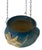 Roseville Pottery Circa 1946 Roseville Art Pottery Hanging Planter With Zephyr Lily Pattern For Sale - Image 4 of 7