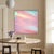 In A Sky Painted in Light, softened blush and aqua dissolve into atmosphere, creating a horizon defined by luminosity....