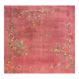 1930s Square Chinese Art Deco Carpet ( 11'8" x 12' - 355 x 365 cm )