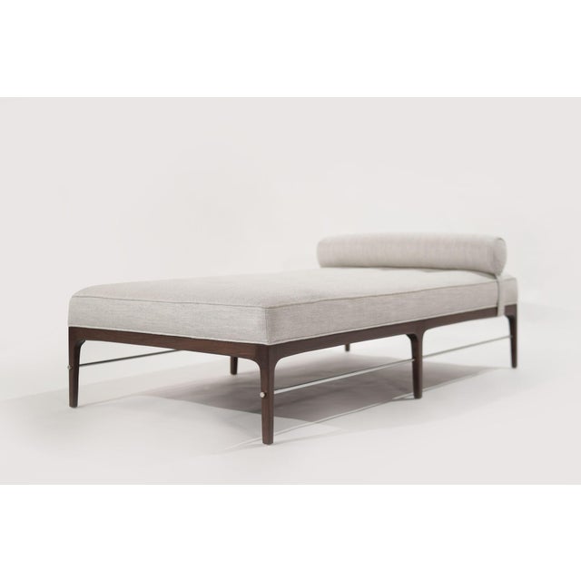 Linear Daybed in Dark Walnut Series 84 by Stamford Modern For Sale In New York - Image 6 of 18