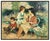 Message us to inquire about custom framing options! (Included for free with every purchase) The artwork here, "Famille Au...