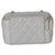 Chanel Grey Quilted Lambskin Small Pearl Crush Vanity Case For Sale - Image 4 of 10