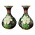 Set of 2 Chinese Vintage Cloisonné Vases, 1970s For Sale