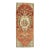 Turkish Mini Rug Oriental Hand Knotted Vintage Rug 1'3" x 3' #21238 For Sale