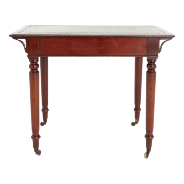 Victorian Writing Table Mahogany Desk from Holland and Sons, 1870s For Sale