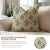 Infuse your living space with bold elegance through the "Vishal Pushp" block print handmade cushion cover. Handcrafted on...