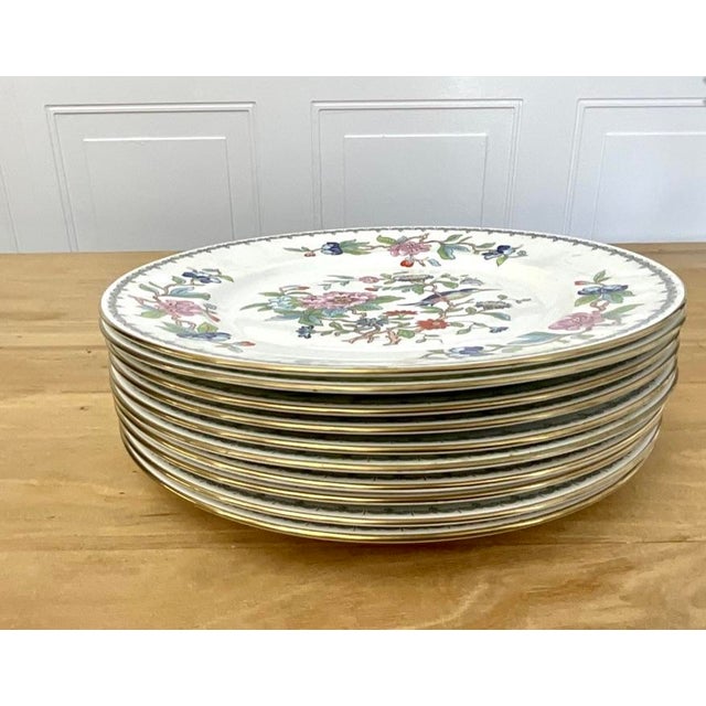 1960s Large Collection of John Aynsley ‘Pembroke’ Pattern Fine English Bone China - Set of 39 For Sale - Image 11 of 13