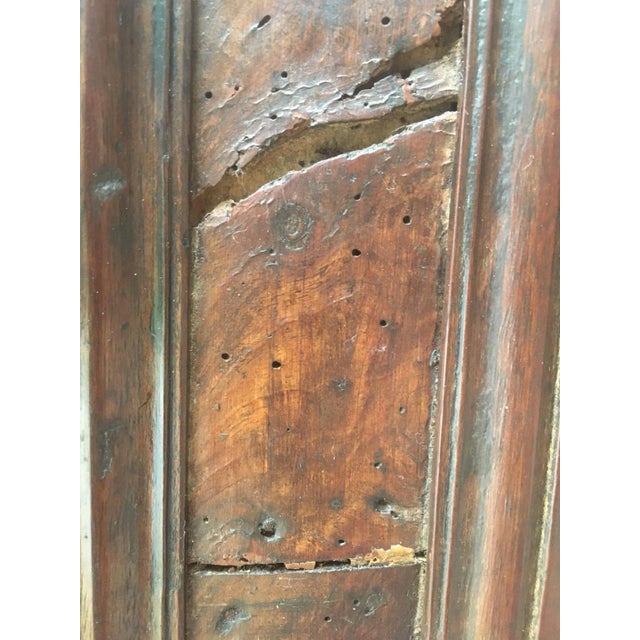 17th Century Period Renaissance Tuscan Walnut Credenzino For Sale In West Palm - Image 6 of 11