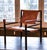 Mid-Century Modern Vintage Leather Safari Chairs by Abel Gonzalez, 1960s, Set of 2 For Sale - Image 3 of 18