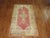 Distressed Antique Angora Oushak Rug - 4'5" x 8'6" For Sale In New York - Image 6 of 6