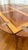 Brown 1990s Thomasville Folding Butler’s Tray Coffee Table With Gallery Sides & Crossbanded Veneer Top For Sale - Image 8 of 14