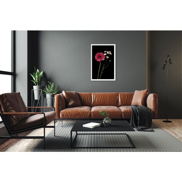 2021 "Pink and White Delicate Flowers" Baroque Style Giclée Print by Kind of Cyan For Sale In Miami - Image 6 of 7