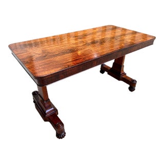 19th Century Rosewood Entry Table For Sale