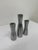 Erika Pekkari Steel Candlestick Holders, 1990s - Set of Three For Sale - Image 4 of 13
