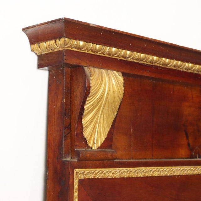 Empire Fireplace in Walnut For Sale - Image 3 of 12