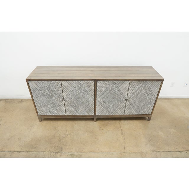 2000 - 2009 Bassett Telluride 4 Door Credenza For Sale - Image 5 of 15