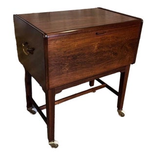 Vintage Danish Sewing Table, 1950s For Sale