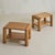 Wood French Elm End Table by Atelier Chauvin, 1970s - 2 Available For Sale - Image 7 of 11