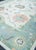 Blue Turkish Oushak Rug 12'2" x 15'7" #20298 For Sale - Image 8 of 8