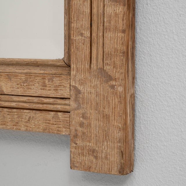 1910s Belgian Oak Mirror For Sale - Image 14 of 18
