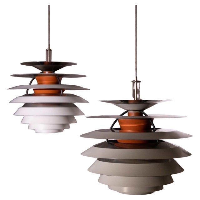 1960s “Kontrast” by Poul Henningsen for Louis Poulsen, Italy - a Pair For Sale - Image 12 of 18
