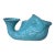 Turquoise Glazed Pottery Koi Fish Planter Gladding, McBean For Sale