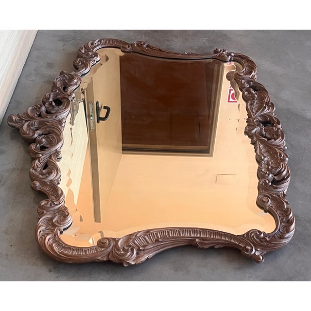 A magnificent and large scale Spanish 20th century Baroque style, ormolu.