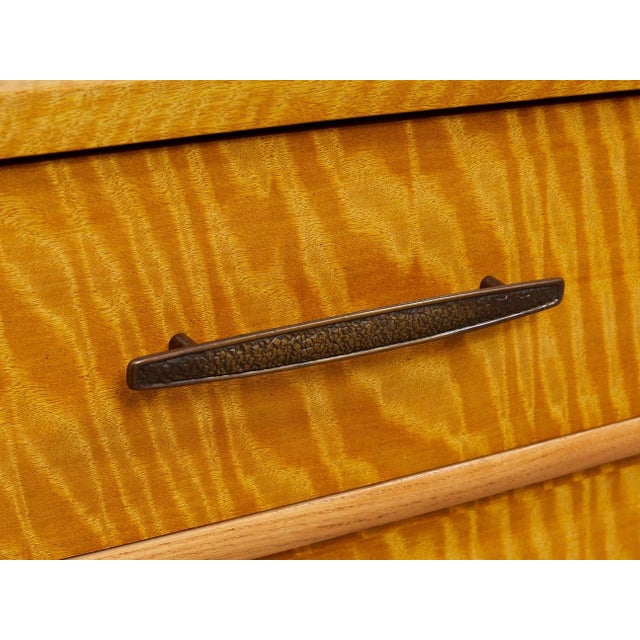 Madagascar Vintage Nine Drawer Dresser For Sale - Image 9 of 12