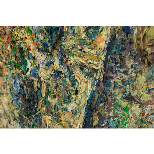 Brutalist Still Life in the Summer, Oil on Canvas Painting by e.j.e. Dulfer For Sale - Image 13 of 18