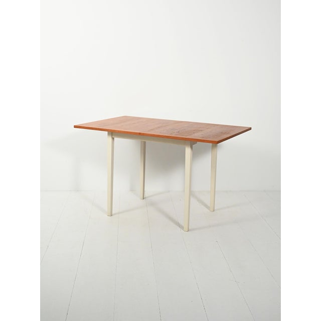 Scandinavian Folding Table, 1960s For Sale - Image 11 of 11