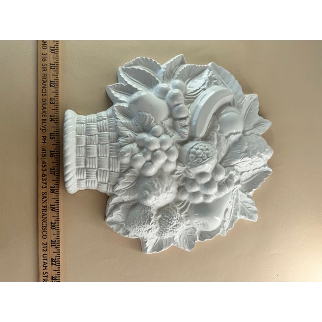 Ceramic Italian Fruit Wall Relief For Sale - Image 7 of 8