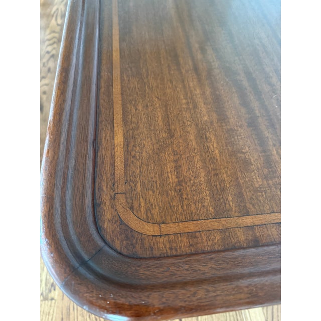 Charak Furniture Co. Antique Side Table Handmade by Charak Furniture in 1930 For Sale - Image 4 of 9