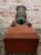 Metal British Metal Mortar Cannon on Wooden Base For Sale - Image 7 of 9